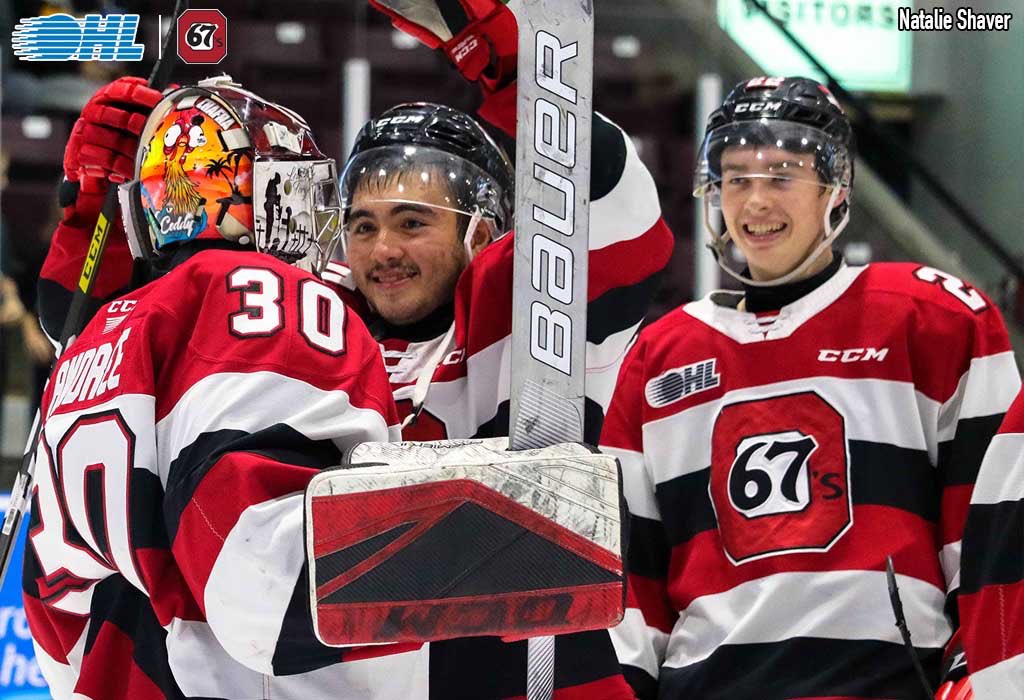 OHLHockey's tweet photo. A club record 16-game winning streak in which they’ve outscored opponents 91-34. Fair to say everything is coming together for @Ottawa67sHockey 🔴⚫️

@sarahjeanmaher explores what’s led to the remarkable success of @CHLHockey’s top-ranked team.

READ 🗞: https://t.co/JPJc3vcc5b https://t.co/Aa2XG8xqMP