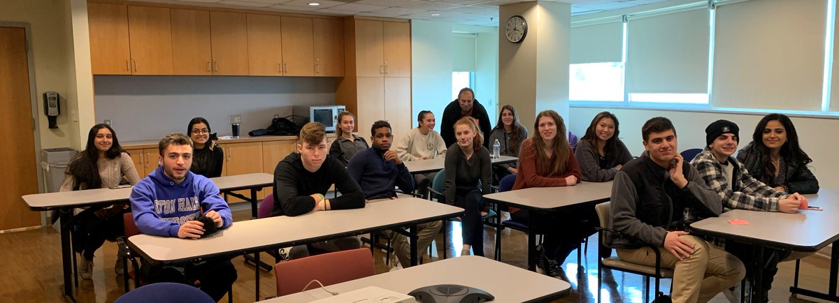 NMHS Career Day visit to HUMC. Students from our Intro to Healthcare/Sports Medicine classes heard from distinguished speakers Dr. Sanjeev Kaul, Dr. Gary Munk, Jesse William,) and Meliam Gonzalez. Thank You to Mr. Arturi and Mrs. Natale for making this possible. #NMUKNIGHT