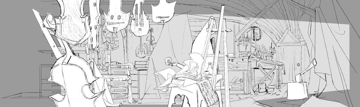Layout + Color of Project ??
Emmett being pushed out of the luthier's house 