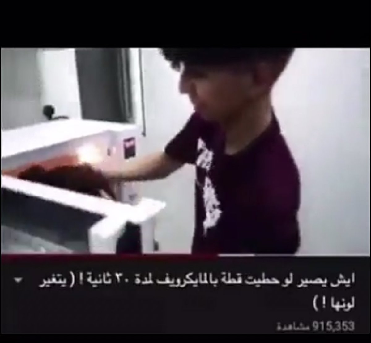 AbdullahK5's tweet photo. سفيه اليوتيوب هذا يجب معاقبته بأسرع وقت ممكن تخيّلوا يضع قطة صغيرة في مايكرويف لمدة 30 ثانية يعذبها عشان بس مشاهدات !!! *تذكرت وثائقي في "نيتفلكس" عن كندي مريض نفسي يعذب القطط ويرفعها يوتيوب للفت النظر وتطور الحالة إلى انه يقتل الوثائقي بعنوان"Don’t F with cats” 
#دايلر_يعذب_قطه https://t.co/myPe9gVUz3