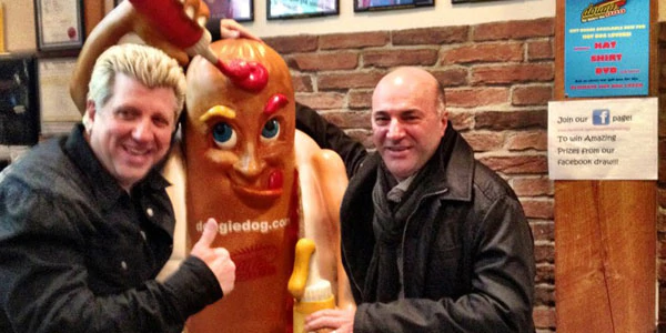 ItIsAGrapeLife's tweet photo. Doug first toured North America to sample distinct Hot Dog Varieties. And made a movie along the way. He opened a restaurant upon return. Bought a #FoodTruck, appeared on Dragon's Den. Invented the $100 Hot Dog. Hard Work pays off in Hot Dog Land. Info glen@foodtruckkings.com https://t.co/apPrWDe8hY