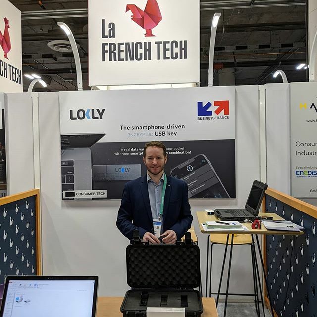 #CES2020 A découvrir sur #EurekaPark <a href="/LoklyTeam/">Lokly</a> la solution portable pour partager des informations en toute sécurité startup <a href="/WAI_BNPP/">WAI by BNP Paribas</a> <a href="/BNPParibas/">BNP Paribas Group</a> #WaiMassySaclay @BusinessFrance #CES #CyberSecurity #DataStorage #EurekaPark #Innovations  #Security #Fren… ift.tt/37Xx8jv