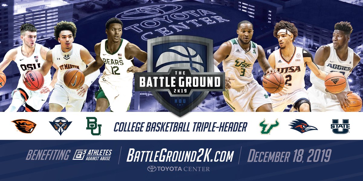 Battleground2k's tweet photo. Thanks to all of the Teams, Fans, Sponsors, NBA Scouts & Media Outlets that supported @Battleground2k benefiting @AthletesVsAbuse... #BG2k19 #CompeteForACause https://t.co/dYnrwlsYbH