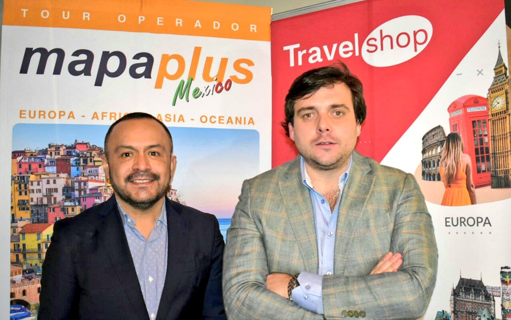 NexosTuristicos's tweet photo. Las nuevas tendencias en el turismo mundial irán de la mano en un trabajo consolidado entre la operadora @OTravelshop y @Mapaplus destacó #MiguelGalicia Director de #TravelShop luego de presentar su crecimiento en 2019 y su activa agenda 2020 en conjunto con @Antmarqdi #MapaPlus https://t.co/fnGfmpqxZb