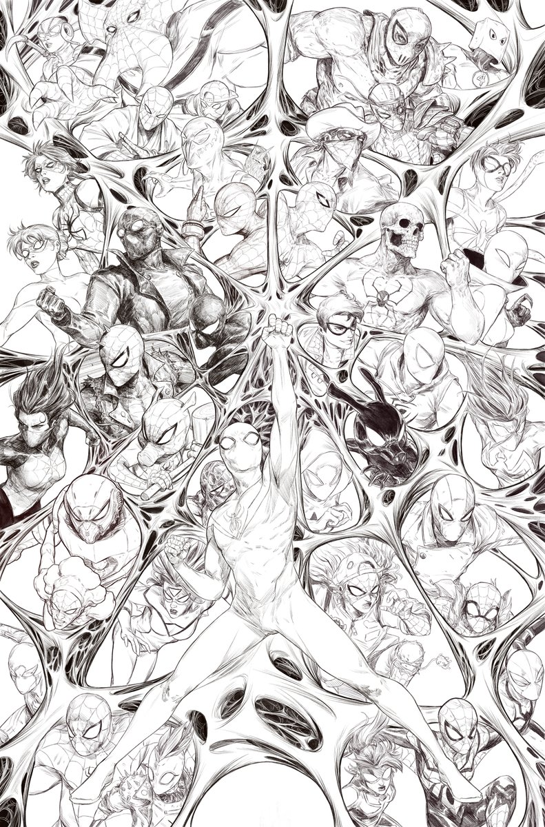 Spider-Verse #6 - publication, art, lines <3 