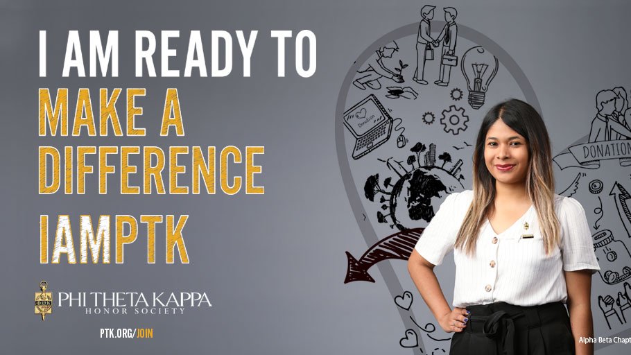 Are you ready to find where you belong &amp; become the person you are meant to be? Learn more: ptk.org/Join #IAMPTK