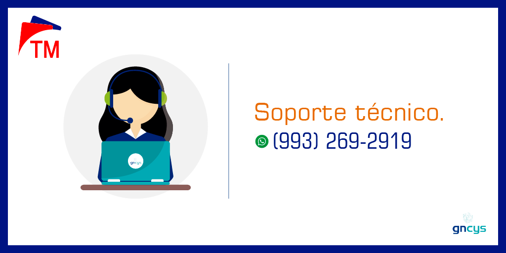 gncys_tm's tweet photo. #GNcys #TM #CFDI #FacturaElectronica #Soporte #Tecnico
Whatsapp (993) 269-2919 https://t.co/WXM3oCwyBk