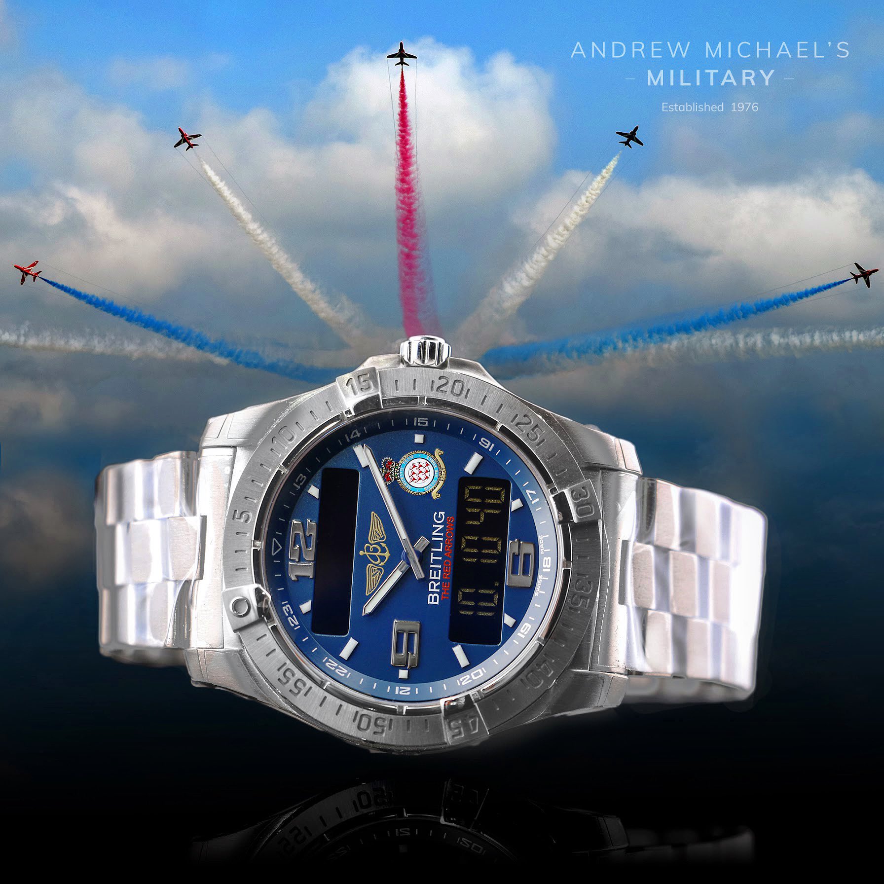 Breitling parachute regiment watch sales