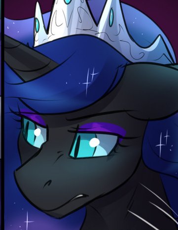 "Don't be a buzzkill, little princess." The mare rolled her demonic, cyan colored eyes.

      "We assume you're still with /her/."