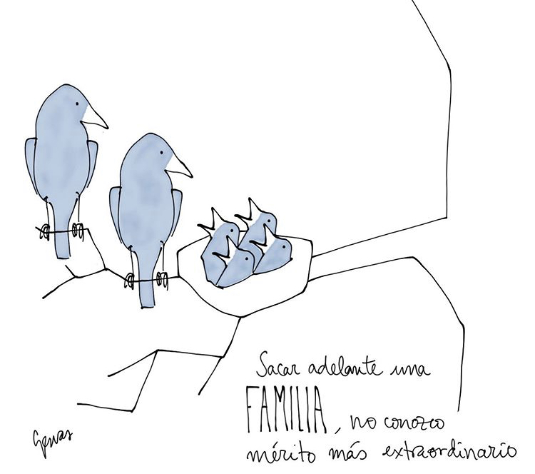 Luriapsicologia's tweet photo. #Familia
"Sacar adelante una familia, no conozco mérito más extraordinario"

Ilustración de @dibupills https://t.co/npkN4mnXkg