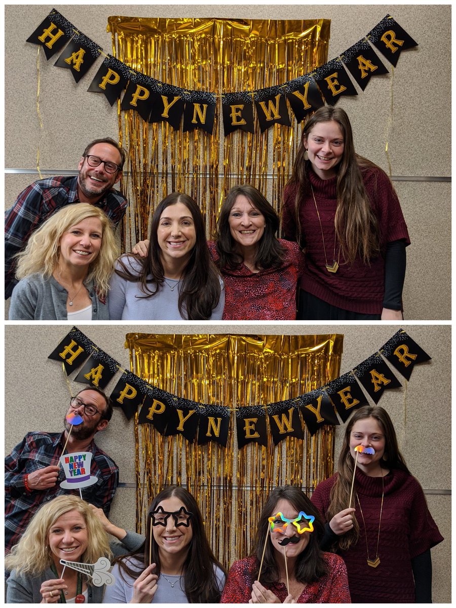 EarlyEdEgan's tweet photo. Happy New Year from the @BlackRockElem Kindergarten team! #StVrainStorm https://t.co/1L9Ly6Q6ZT