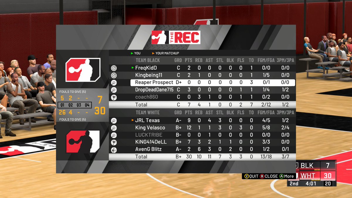 _DrewSr's tweet image. WTF! 🙄😂 
This is what I be talking about these randoms not passing the ball or anything I'm a mf 99 playing with a bunch of 70 nd 80s  all I got was free throws I'm dead 😂 #nba2k20 #2krec #ramdoms #XboxShare #2kfreeagent