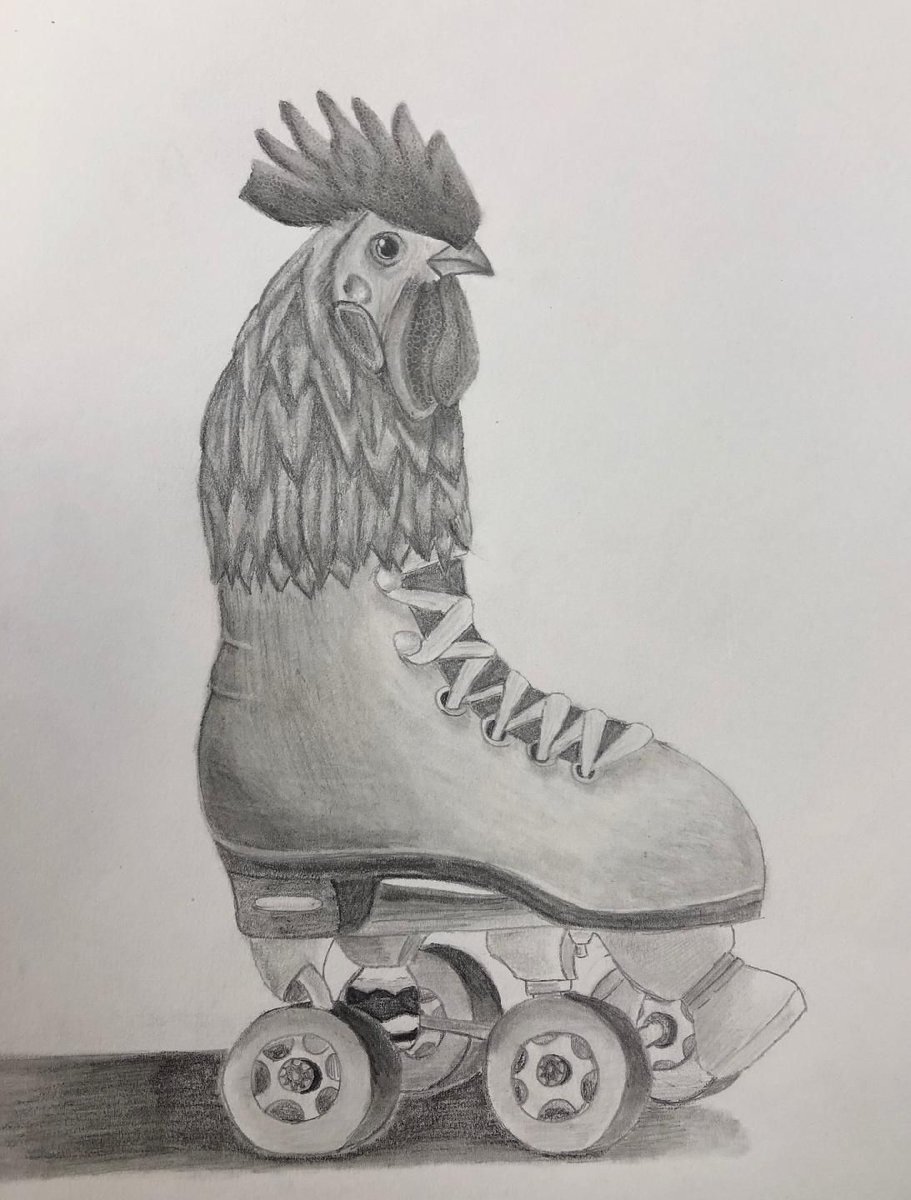 NJMSMiddle's tweet photo. Congratulations to Meghan Armstrong. Her artwork was selected to go to the State Superintendent Art Show in Montgomery. #EveryDayIsBlueDevilDay https://t.co/lrWXsdn3fR