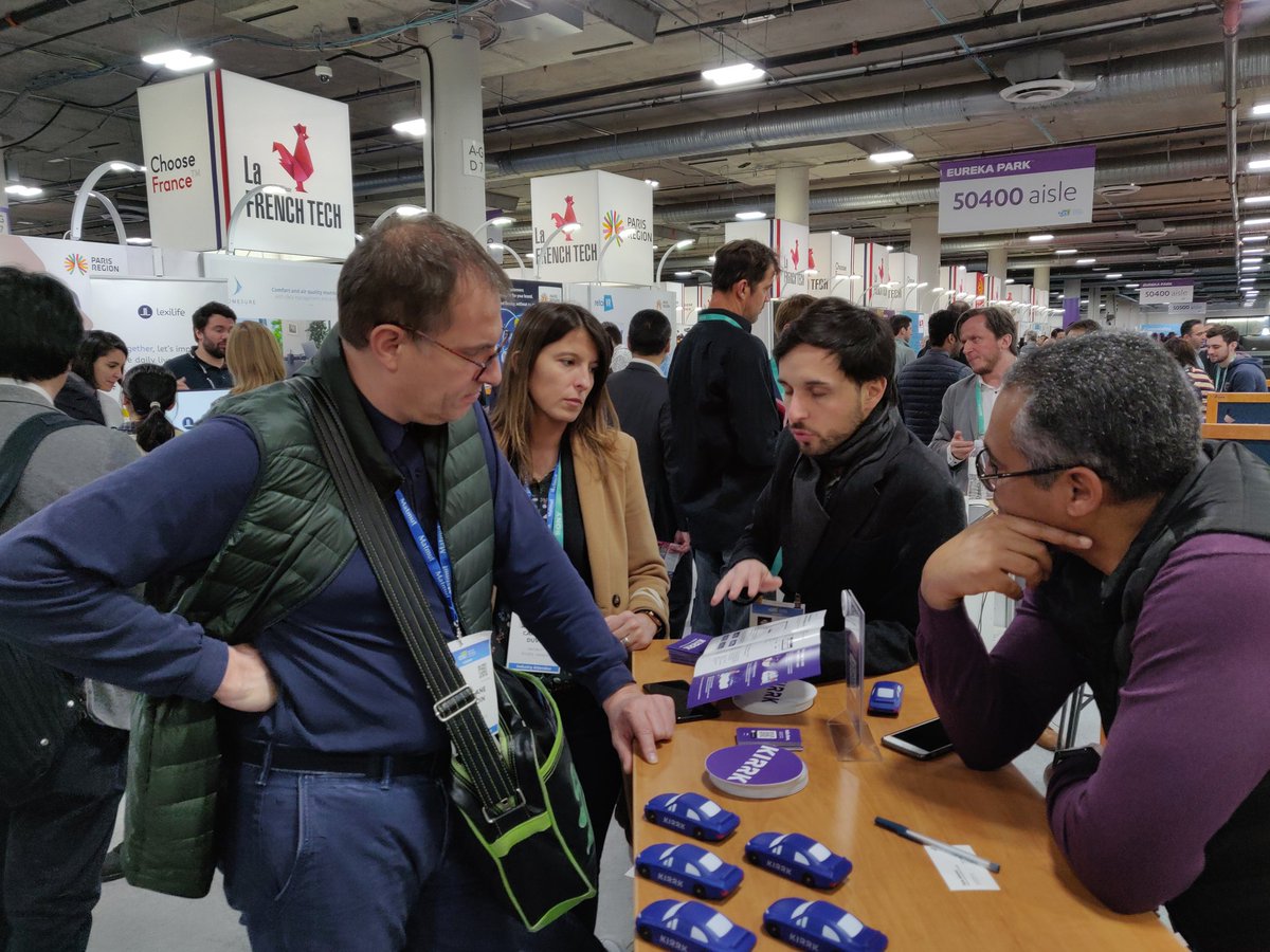 Kirrk_official's tweet photo. La @Matmut nous rend visite aujourd'hui au #CES2020 #IoT #Digital #digitaltransformation #MachineLearning #disruptIoT https://t.co/CirMkN6jX0