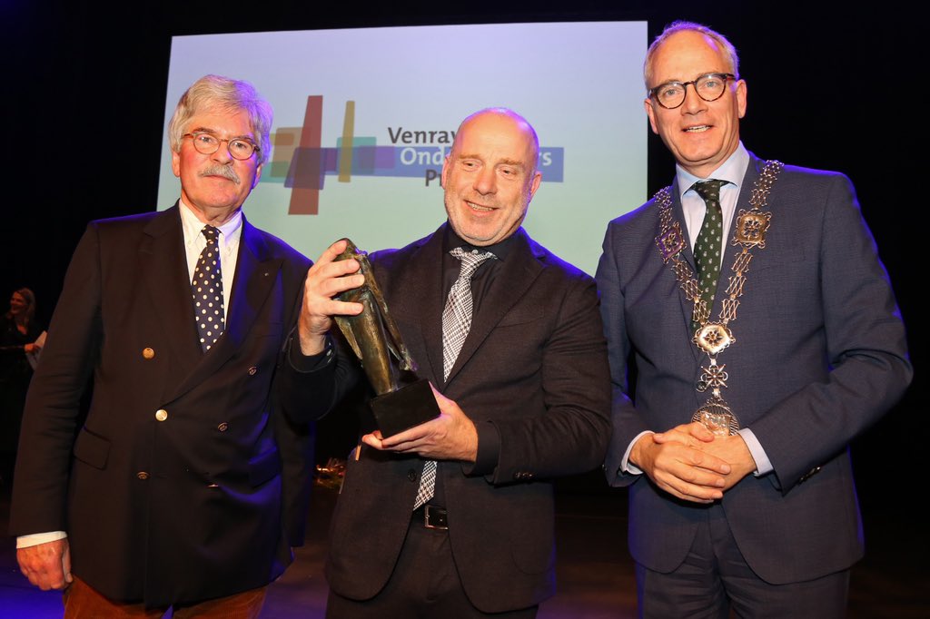 Winnaar van de Rabobank Publieksprijs en Loek Nelissenprijs is Eric Thielen geworden. Gefeliciteerd #vop2020 #rabobankhorstvenray