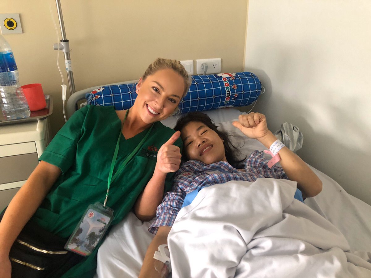 ainecarroll's tweet photo. One of the highlights of 2019โจโจ
Travelling to Vietnam to nurse those less fortunate with #operationwalkireland
Recovered this lovely lady in PACU after a total knee replacement.
I visited her on the ward that evening,she was so grateful๐ญ๐
Thumbs up for everyoneโs support! https://t.co/PrFPAdzge1