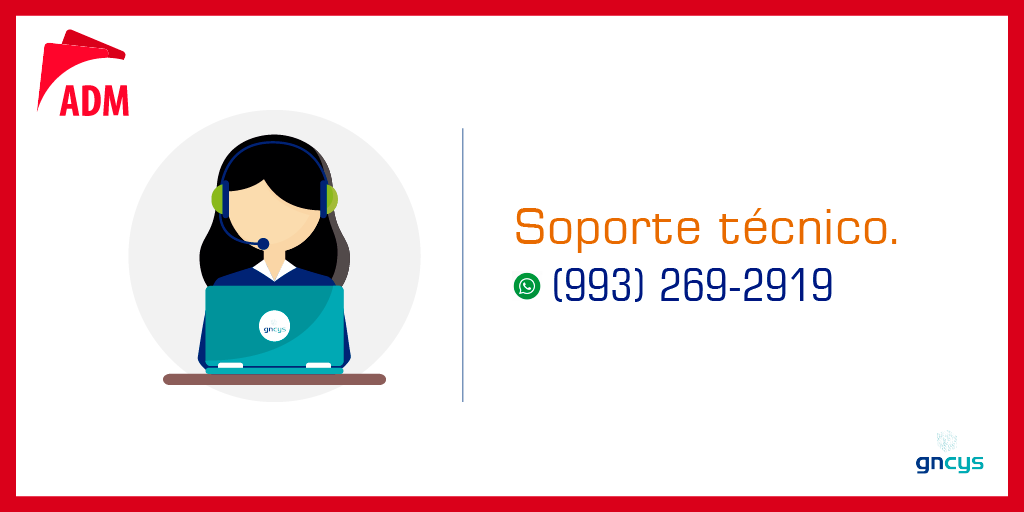 gncys_adm's tweet photo. #GNcys #ADM #CFDI #FacturaElectronica #Soporte #Tecnico
Whatsapp (993) 269-2919 https://t.co/fesQJPfxJN