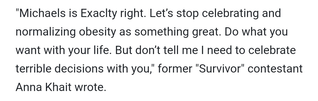 We don't celebrate obesity we accept it. And who says we made terrible decisions as the reason people became 'fat',  maybe something happened in their lives why they started eating. Stop judging people on how they look please, and start accepting the stories that came with them🙏