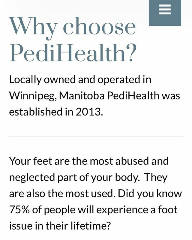 PediHealth's tweet image. Looks who’s website got a facelift! You can now book appointments online through our website! 
Link in bio ift.tt/2QVb7dW