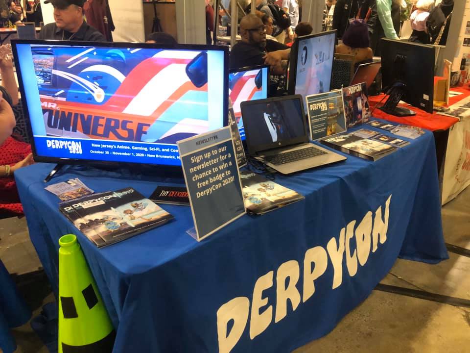 CosplayMutt's tweet photo. Sup Twitter, maybe y'all can help me out with this since @DerpyCon seems to be ignoring it after I caught this at Magfest last weekend.

Derpycon came to my house and filmed my SU van /in my driveway/ to use in the con highlights video they show at the cons they attend. https://t.co/w7FEnewZo8