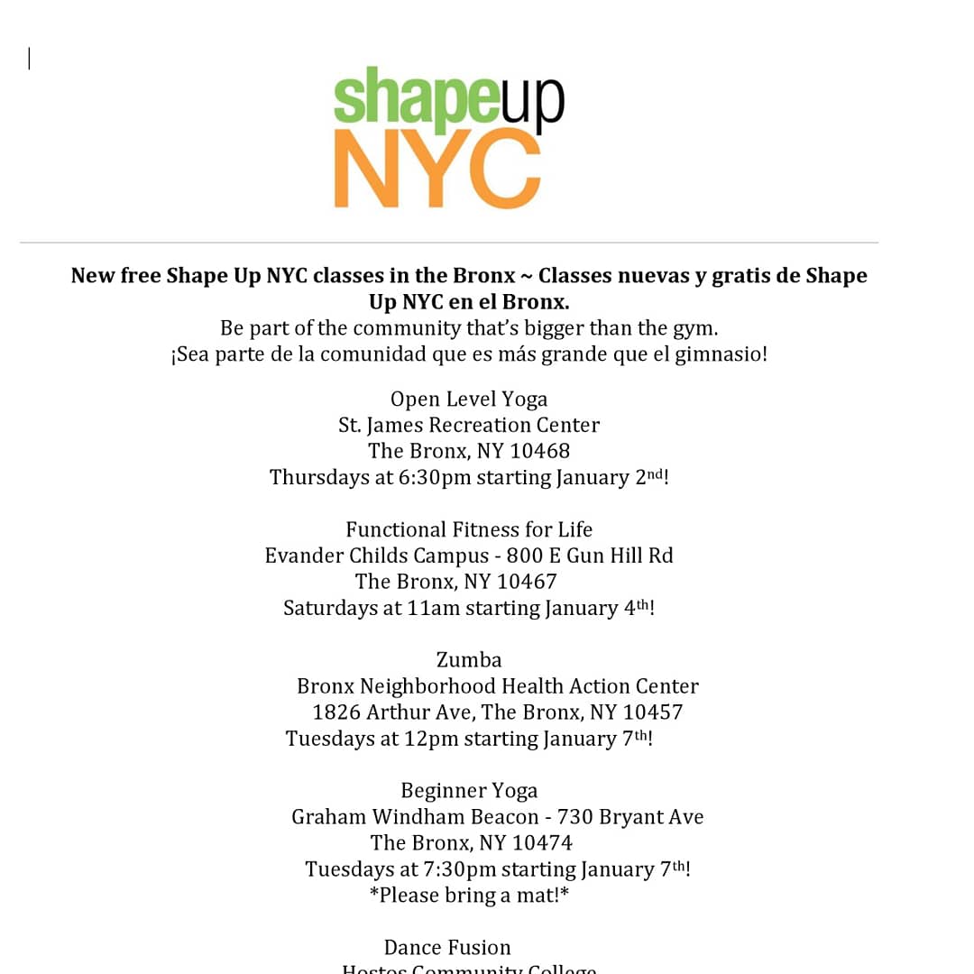 Shape Up NYC tweet media