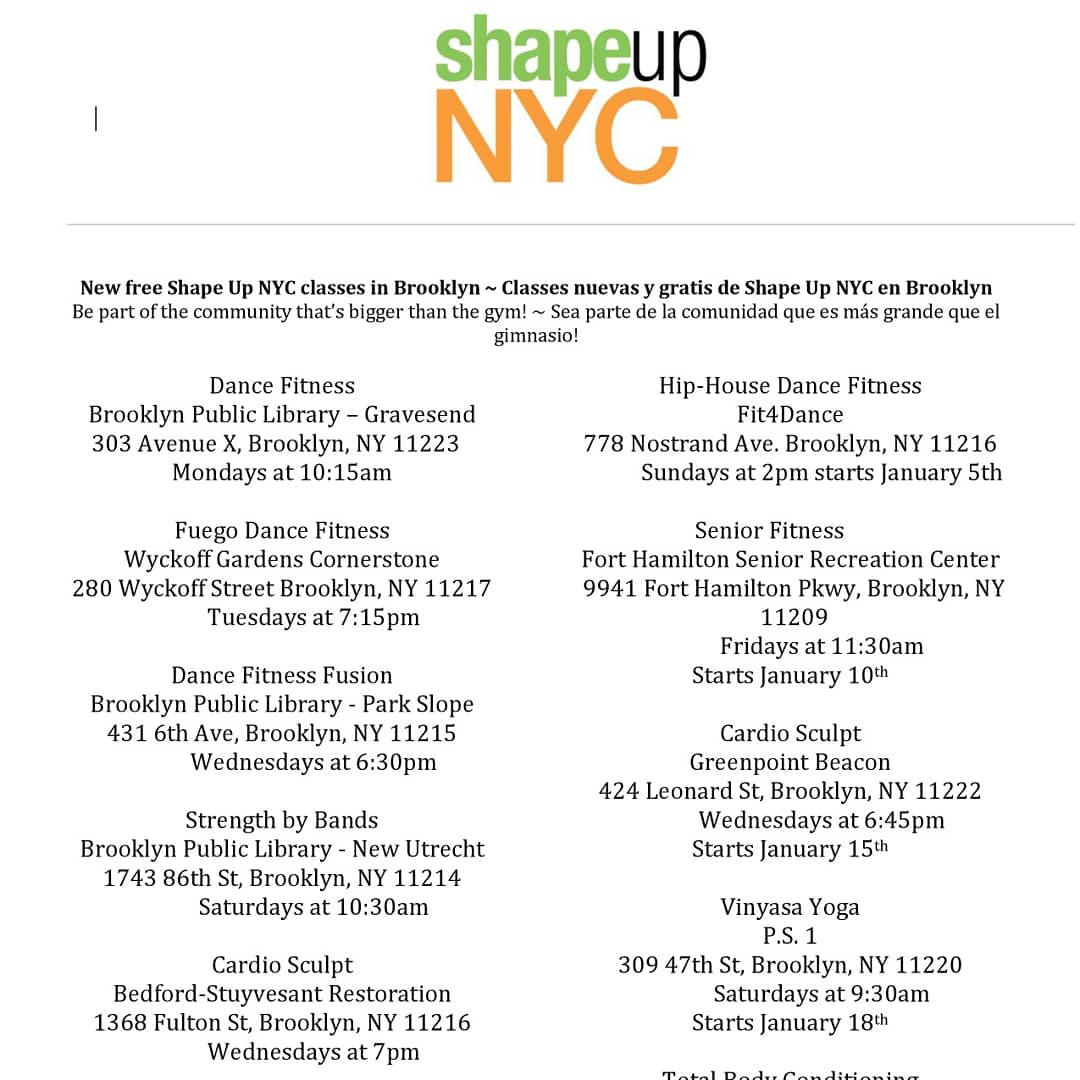 Shape Up NYC tweet media