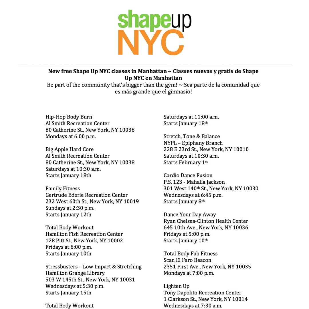 Shape Up NYC tweet media
