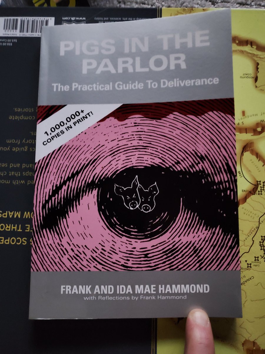douchecanoe78's tweet photo. @Toucherandrich I study the psychology of religions and religious extremists and heard of this book. But after hearing about Rich's wife story I had to buy it. Dear lord, this book is batshit crazy. But I did learn that grappling is the best way to fight a demon. So there's that. https://t.co/IPzEBRaJwD
