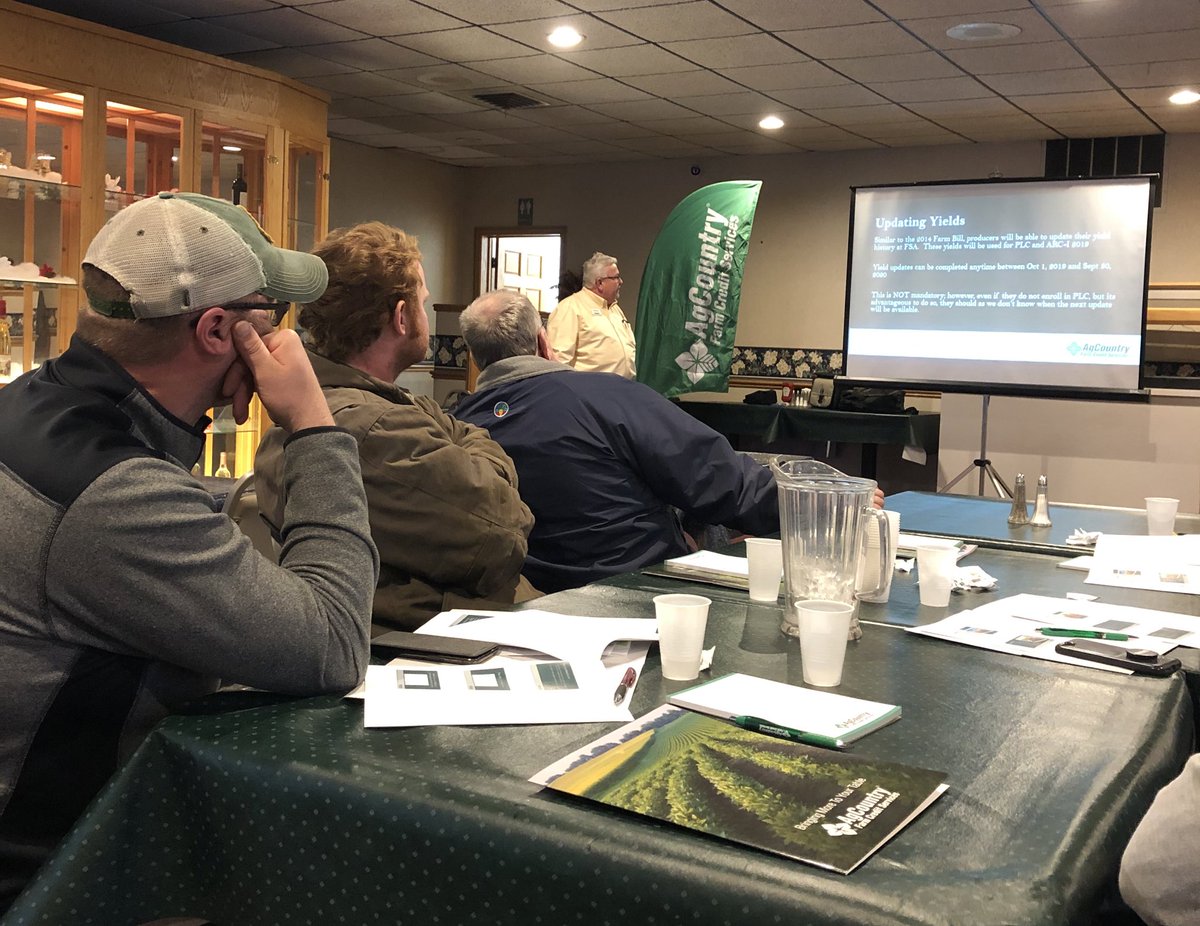 AgCDiane's tweet photo. Talking @AgCountry Online Services, Succession and Retirement, and Marketing with Cavalier customers. https://t.co/ET7QrZXRO2