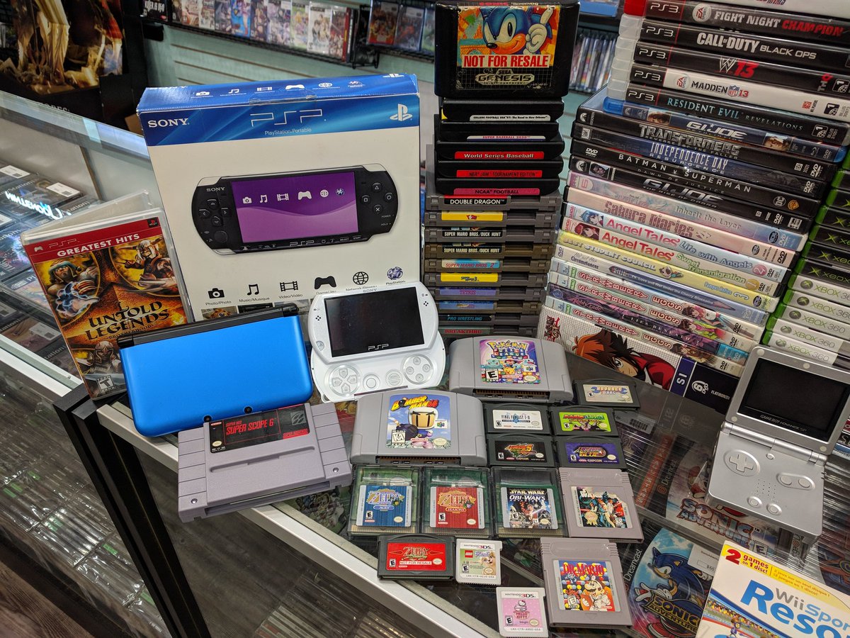 VGTPFlorida's tweet photo. New today! 1/9/20
#2ds #3ds #gamecube #ringfitadventure #switch #katamari #turok #powerrangers #wiisport #pspgo #zelda #minishcap #segacd #megaman #fireemblem #finalfantasy #crash #videogames #retro #pensacola #florida #vgtpflorida #videogametradingpost https://t.co/c73BkjqqVs