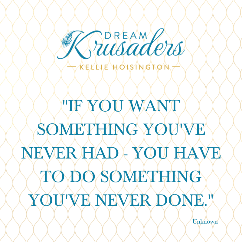 KBHoisington's tweet photo. What is something you are afraid to do? #dreamkrusaders #kelliehoisington https://t.co/YC3JZGMtrA