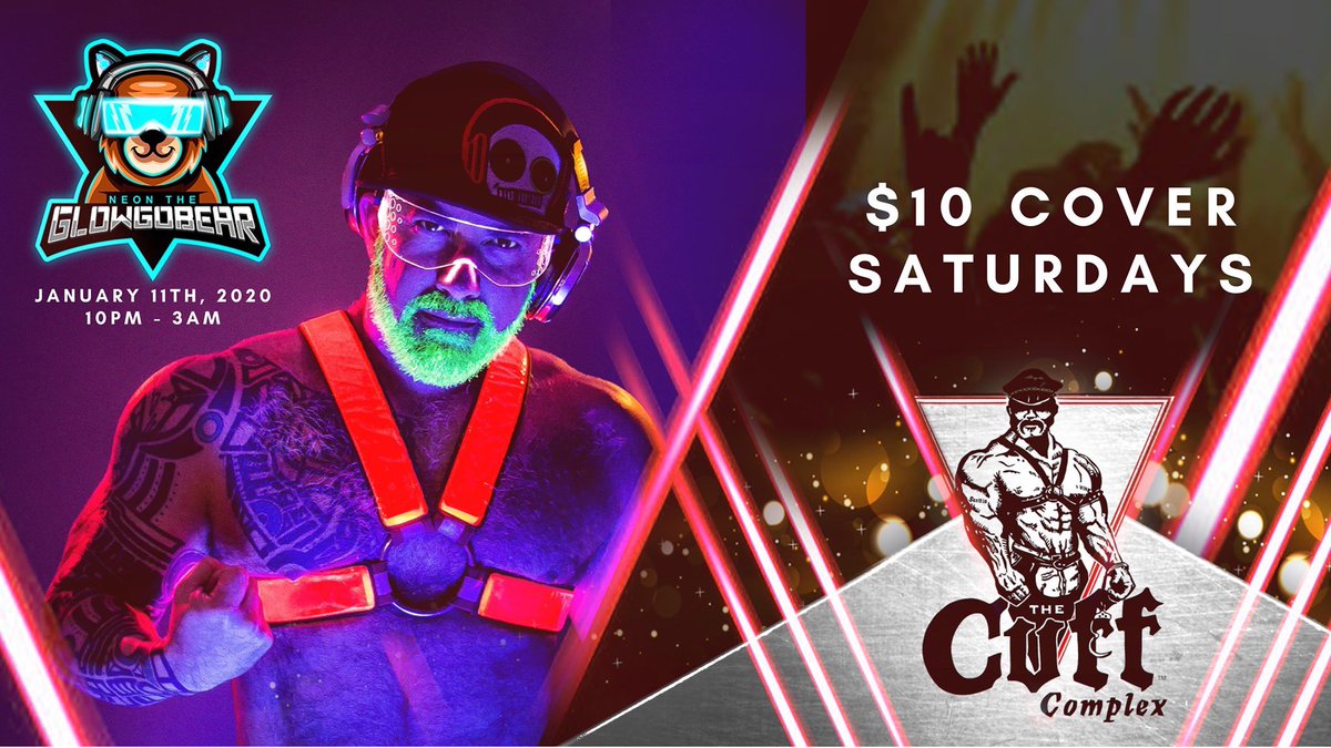 This Saturday Atlanta’s very own DJ Neon the Glowgobear is taking over! Check his page for a preview of what you’ll be dancing to.🔥