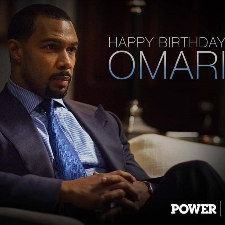  Happy Birthday to the very Handsome Omari Hardwick.  Praying you live long and strong! 