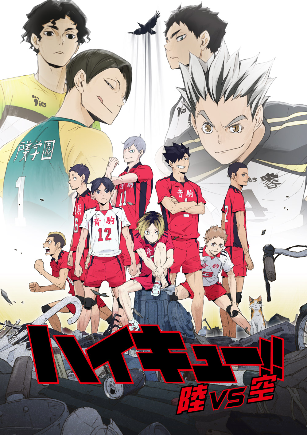 HAIKYU!! on X: The Haikyu!! Land VS Sky OVA will be available on