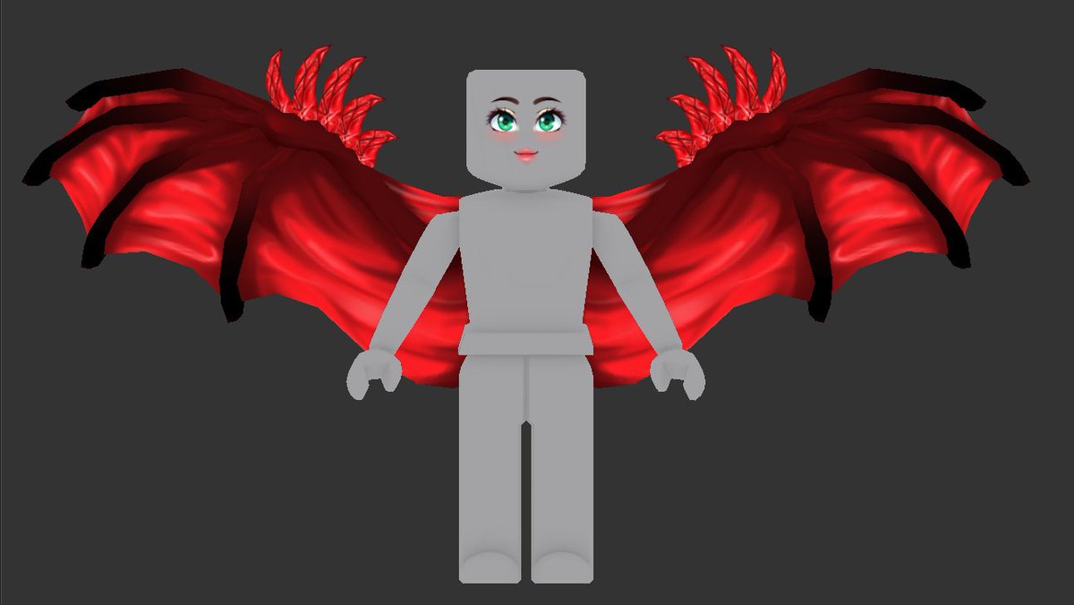 Red Dragon Wings Roblox