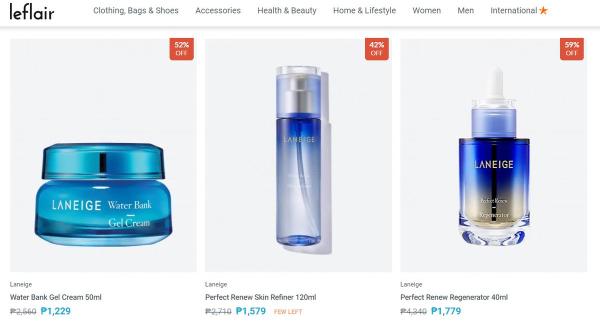leflairph's tweet photo. Your holy grail skincare products are now live at Leflair! Get it here: https://t.co/wNMyZXvsIQ ✨ https://t.co/zwZF0Ozq1P