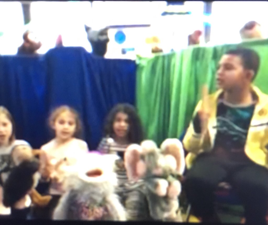 CherylBombenger's tweet image. Vote for our #Puppet performance and #MathSong ...nctm.org/NCTM-Song-Cont… Look for this picture and please vote for our kiddos. @NCTM #ArtsIntegration #mathchat #edchat #math