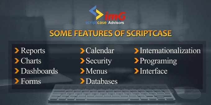 ScriptcaseI's tweet image. Some features of @ScriptcaseI
A powerful #PHP generator to develop #fast, #simple, #secure at a low #cost. @ScriptcaseI interface!
#Business #Intelligence #solutions #fast #easy #webdevelopment #php #html #javascript #coding #developer #webdesigner #website #DigitalMarketing