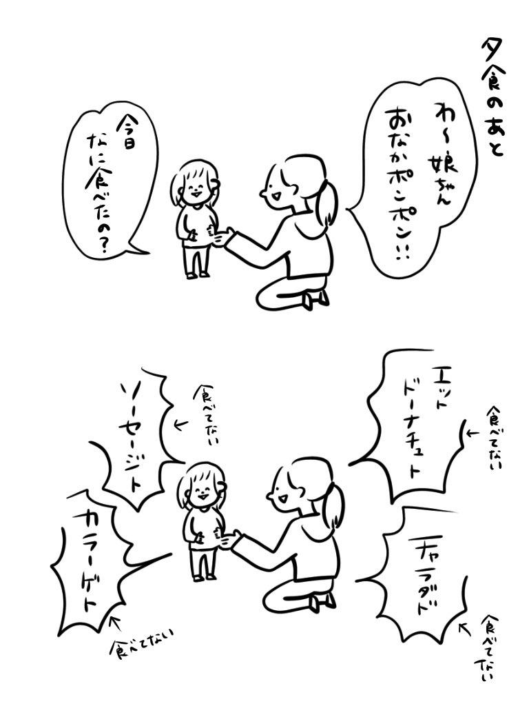 どれも今日食べてない

#むぴーの絵日記 