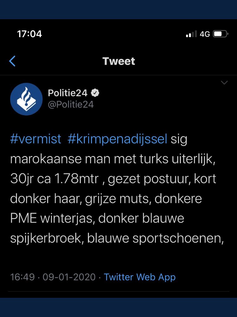 Melding politie Laekwerterwei Iens