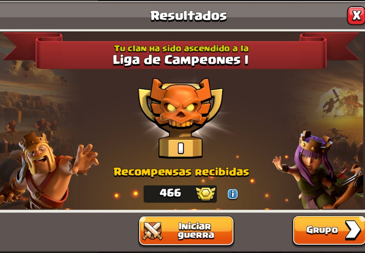 Gracias al esfuerzo de todos nuestros guerreros, hemos llegado a Campeones I.