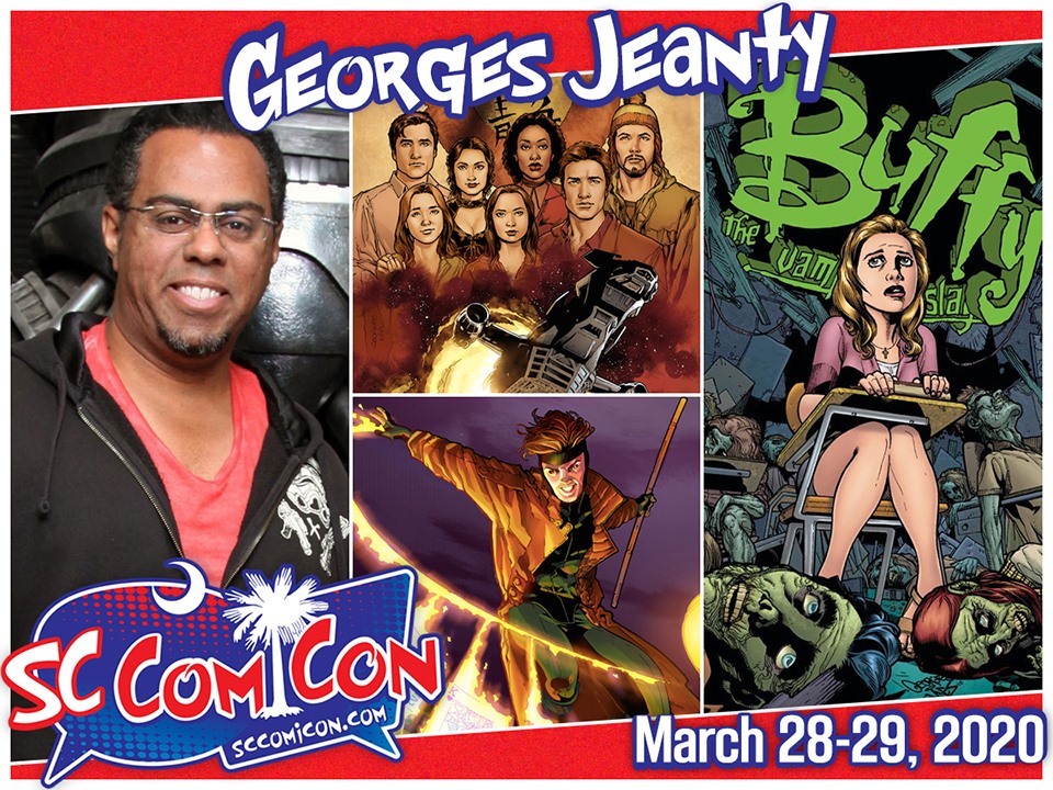 KabaLounge's tweet photo. Looking forward to seeing you at SC Comicon! I will be appearing all weekend, March 28-29! #GeorgesJeanty #KabaLounge #ComicArtist #Whedonverse #Buffy #BuffyTheVampireSlayer #Serenity #Xmen #Xman #AgeOfXman #Xtremists #Gambit #CommissionsOpen #SCComicon2020 @SCComicon https://t.co/6fF3mg1UFB
