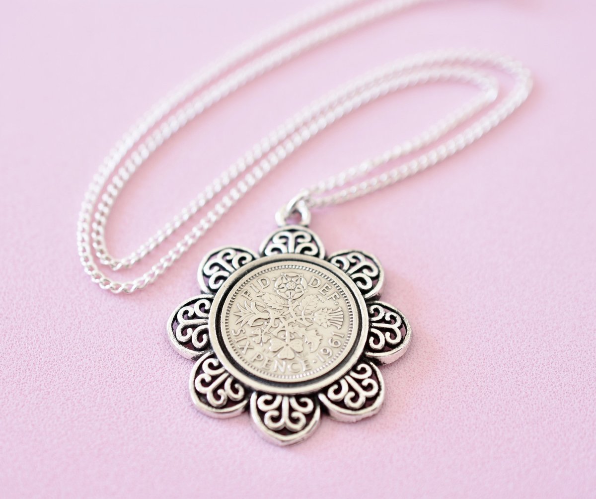 TansyBel's tweet photo. Lucky sixpence necklace for woman - Good luck gift ideas - Coin Jewellery https://t.co/OiMerUvZ0V #giftideas #ad #GoodLuckGift https://t.co/SGGjOqGenk