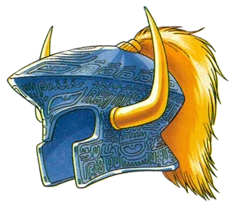 DQ3の「不幸の兜」って、単なる呪いの防具なのに売ることができないのが不思議なんだよね。
その辺り、実はこれがロトの兜なんじゃないかって疑ってる。呪われてない最強兜である「鉄仮面」は形が違い過ぎるけど、不幸の兜はDQ1主人公の兜そっくり。(DQ1主人公にはその効果からかラリホーが必中) 
