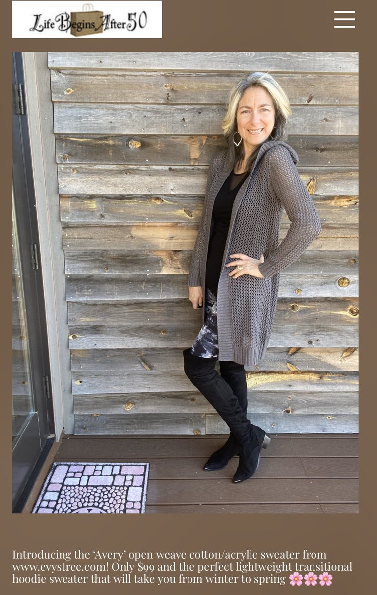 LifeBAfter50's tweet photo. New blog post up!
https://t.co/aDurWZ6zg6
#springsweaters #shoponline #shopwithme #evystree https://t.co/aYUn86nYtr