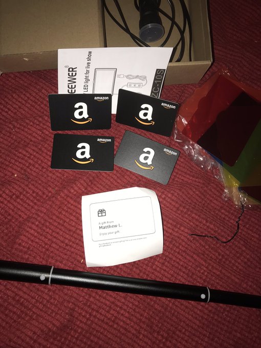 Got this INSANE gift 🎁 today from wishlist thank you so much! https://t.co/eNrvPpvCTt https://t.co/I<a href="/tag/contest"class="tags"><span>#contest</span></a><a href="/tag/givaway"class="tags"><span>#givaway</span></a><a href="/tag/onlyfans"class="tags"><span>#onlyfans</span></a>