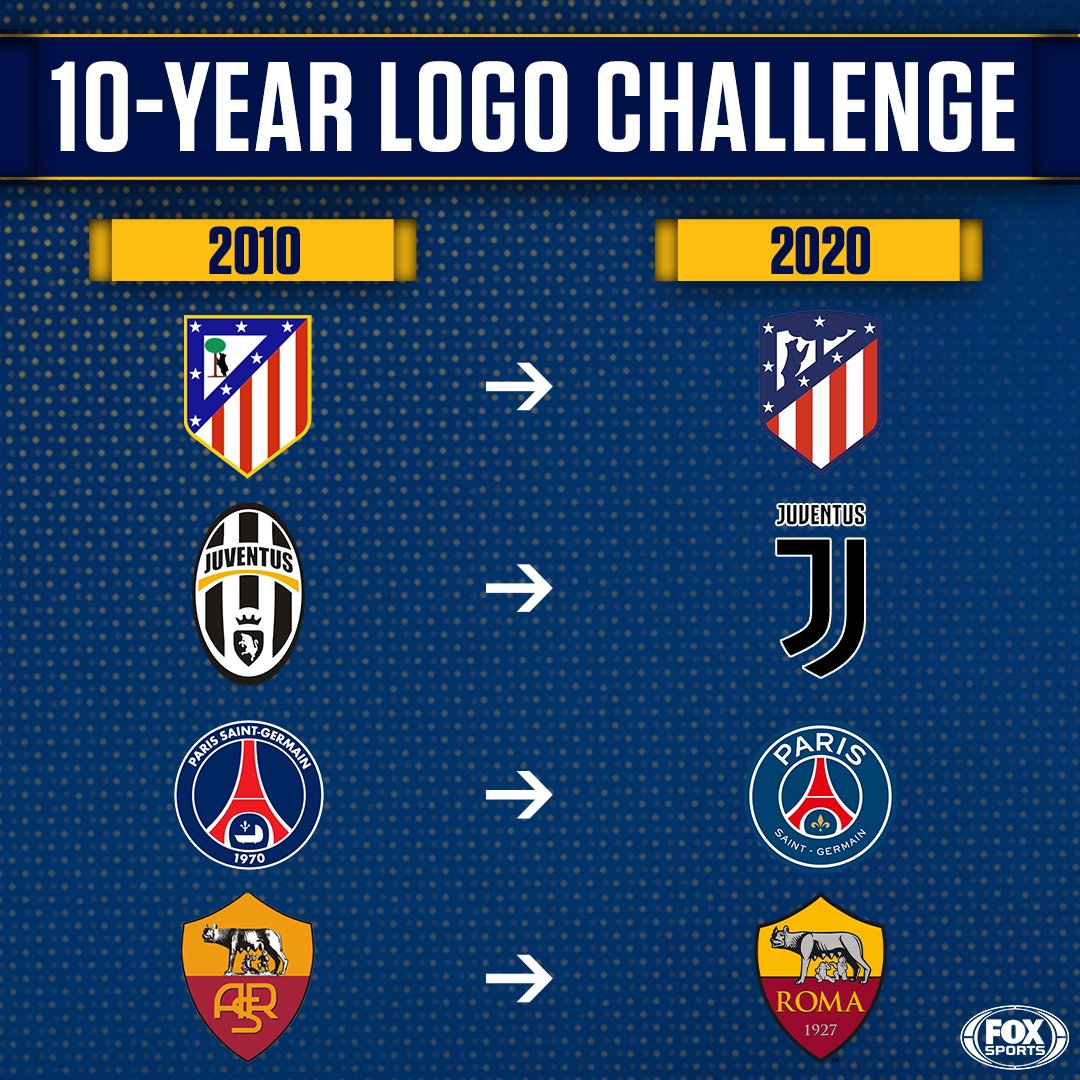 FOXSoccer's tweet photo. 2010 🆚 2020

Which league or team crest change was your favorite from the past decade? https://t.co/SIBbbRlytw