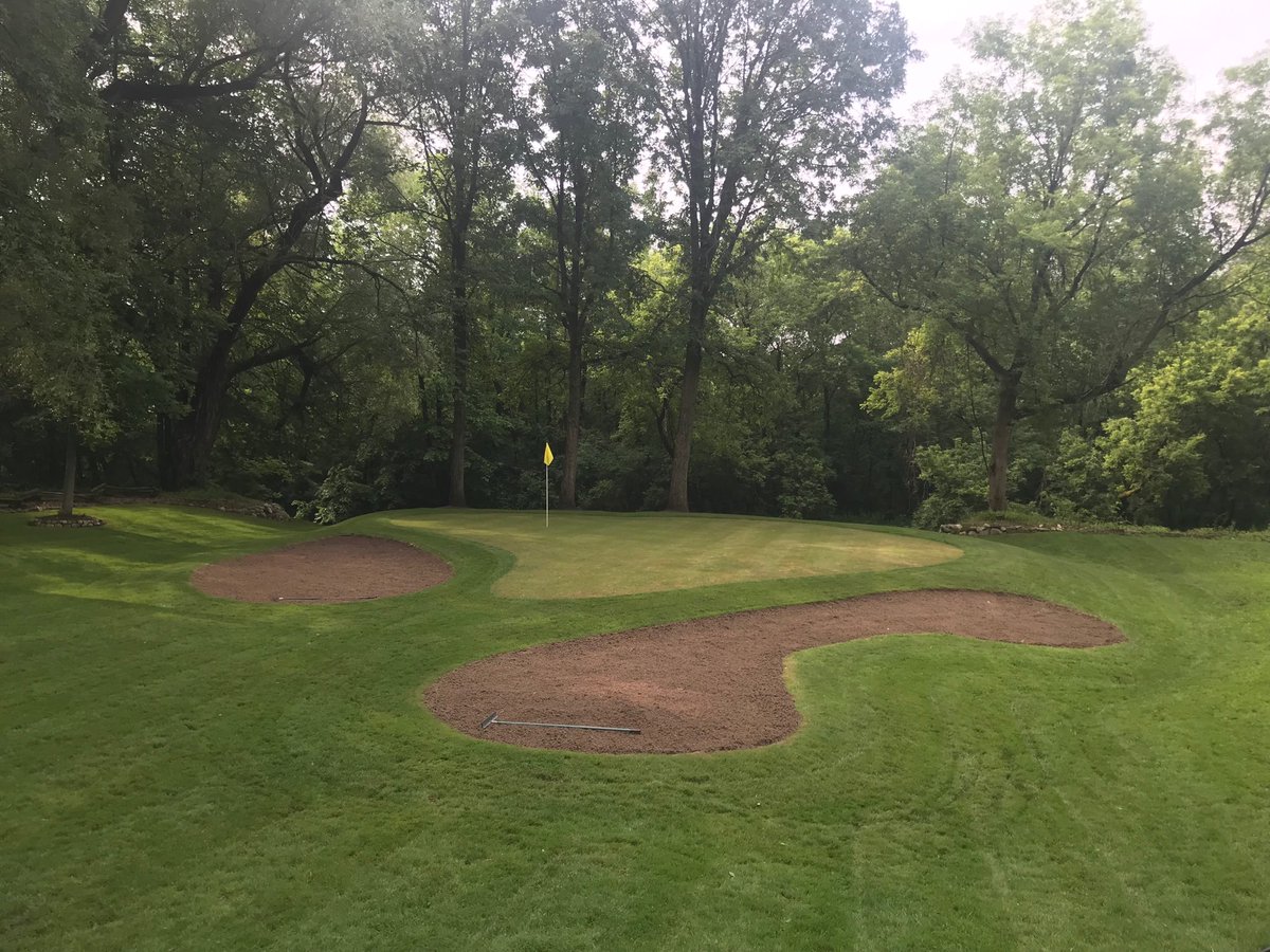 leibham1302's tweet photo. Pete Dye left a lasting impression at 3625 Kennedy Circle and the entire Leibham Family! Thank you HVK and @GolfKohler for bringing him here https://t.co/Z4IwjAMdTb