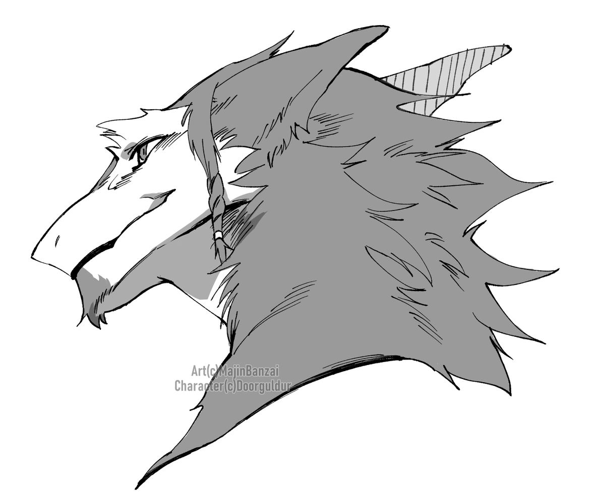 EMERGENCY COMM!
I'm open for -one- slot for a B&W headshot commission for 25$ USD, URGENTLY ;;;; if you are interested please send me a dm ;;;;;
example: