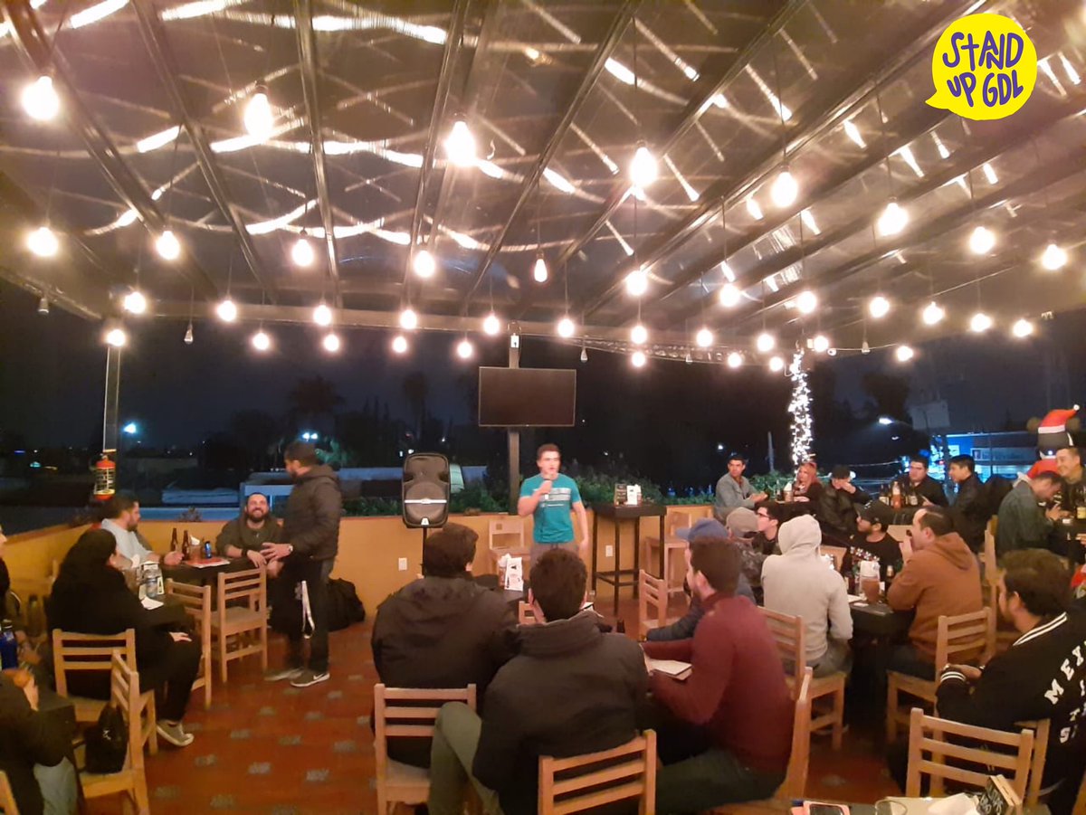 standupgdl's tweet photo. Les compartimos unas fotos de #ElOpen de ayer en Terraza Veintiuna 🤣🤣🤣 https://t.co/l1SA1FD0t2